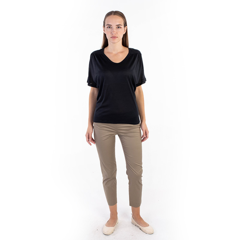 NEIL BARRETT BLACK T-SHIRT | WOMENS SIZE S